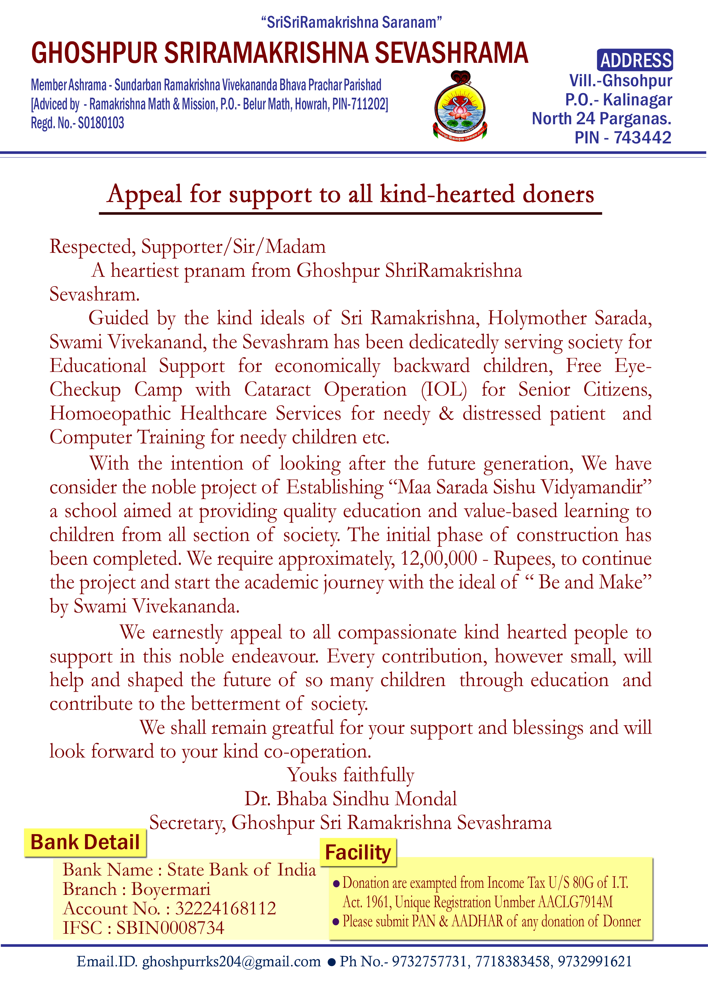our appeal eng